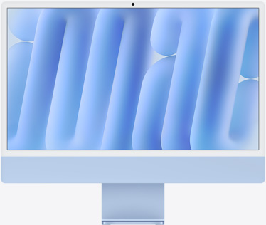 Blå iMac