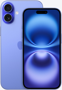 iPhone 16 i ultramarin