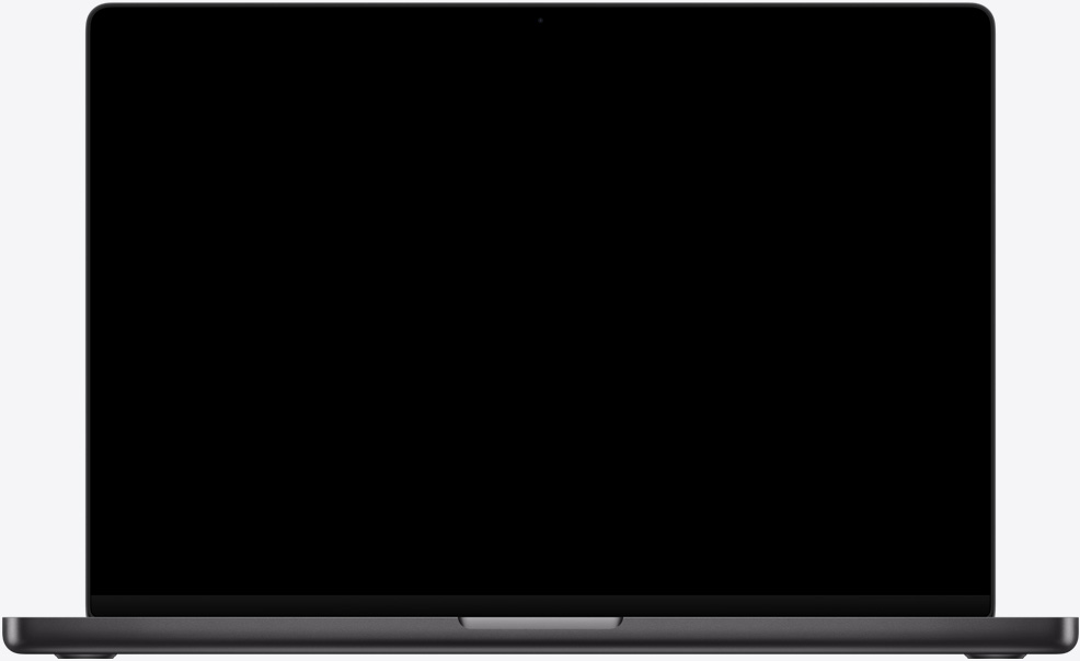 13 吋 MacBook Pro 展示已開啟的郵件 app；iPhone 螢幕鏡像輸出至 MacBook Pro 螢幕，即時動態顯示 Forest app